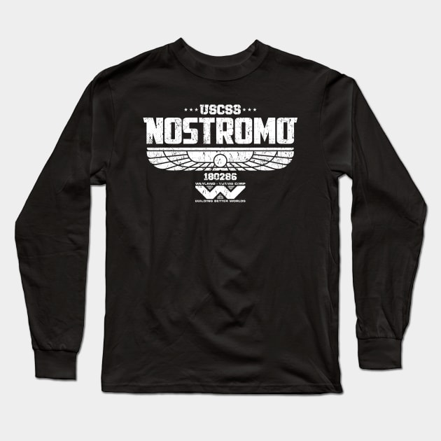 NOSTROMO - Weyland Yutani Corp Long Sleeve T-Shirt by trev4000